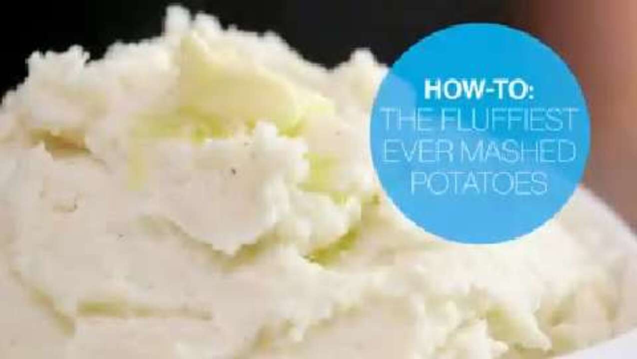 How to make the fluffiest mashed potatoes ever