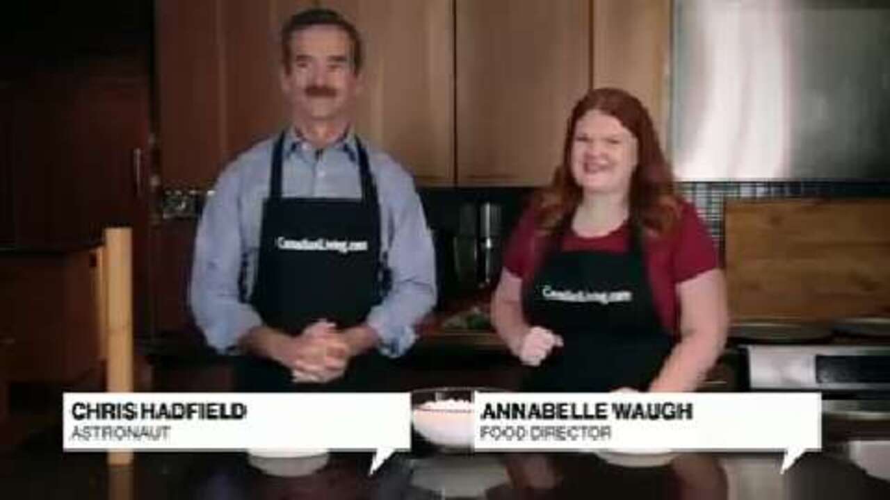 In the Test Kitchen with Chris Hadfield