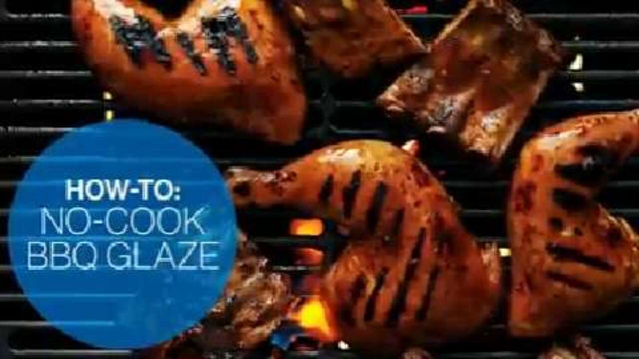 How to make no-cook barbecue glaze