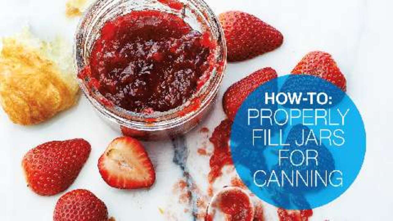 How to measure headspace in jars for canning Canadian Living