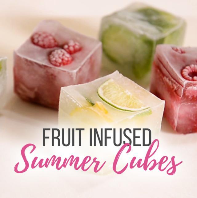 Fruit Infused Summer Cubes