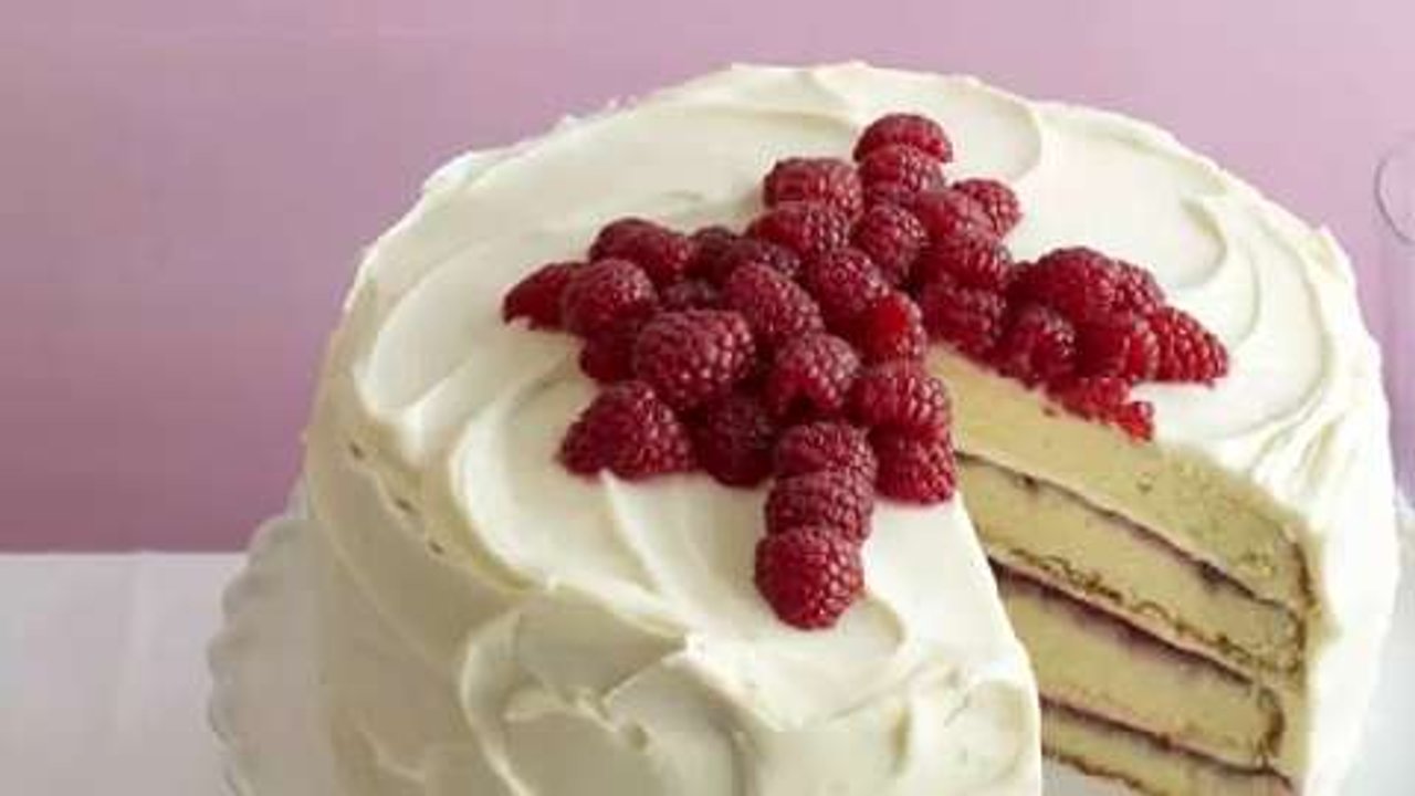 How to decorate Canada's Best Raspberry Layer Cake | Canadian Living