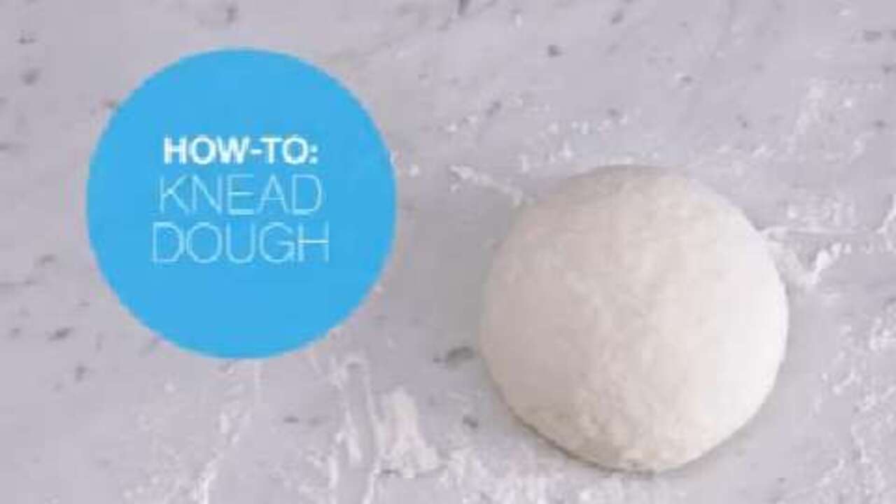 How to knead dough