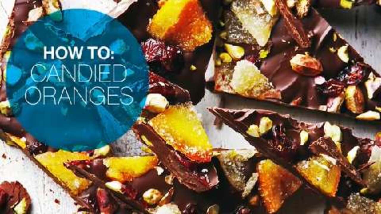 How to make candied oranges