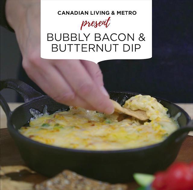 Bubbly Bacon and Butternut Dip