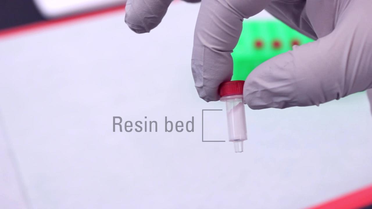 Watch how the Zeba Spin Desalting Columns rapidly remove contaminants from  proteins
