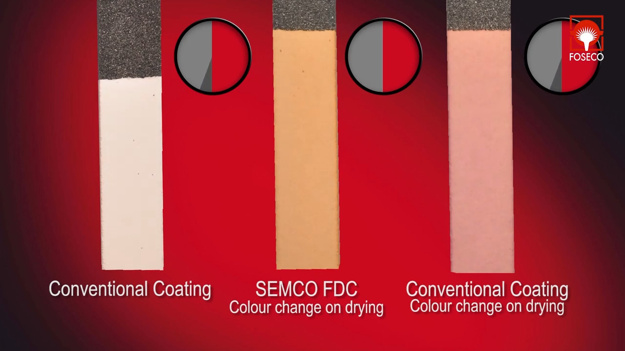 Neue schnelltrockende Wasserschlichte SEMCO FDC