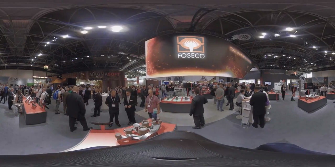 Foseco stand 360° video