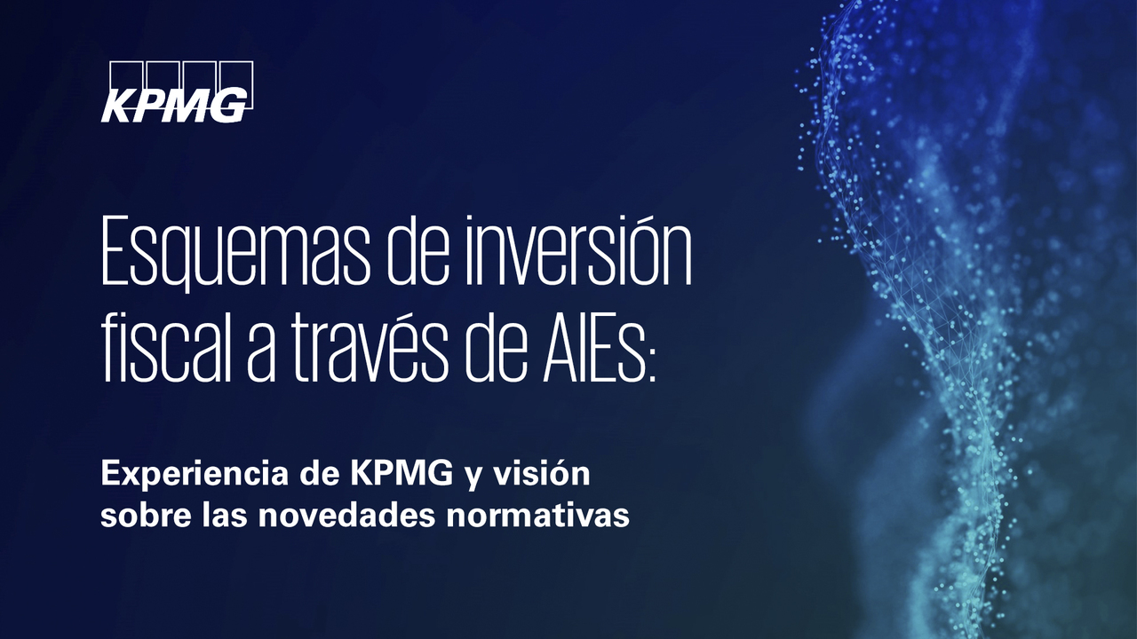 Esquemas de inversión fiscal a través de AIEs