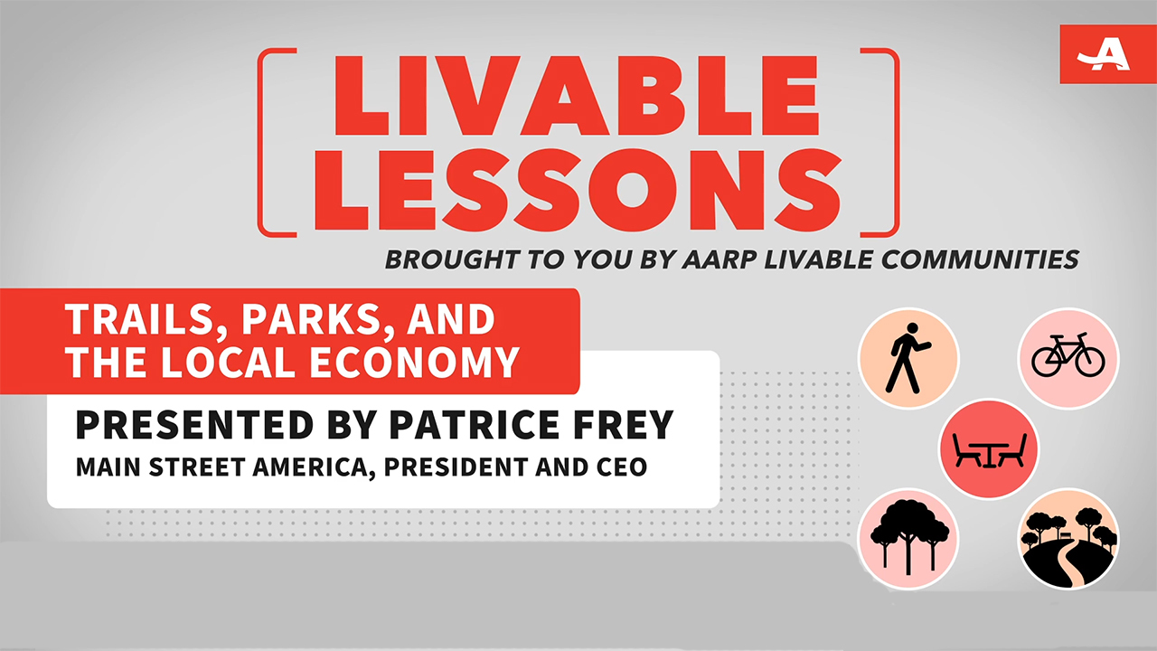 Trails, parks and the local economy: patrice frey