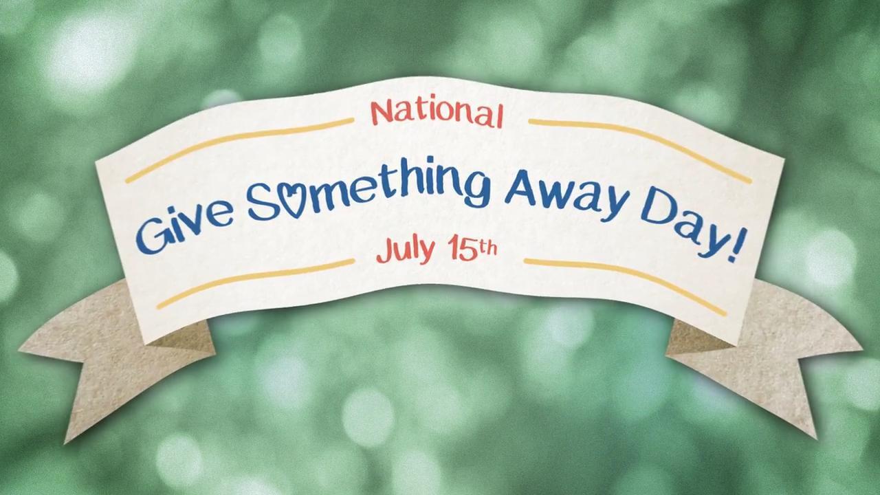 National give something away day