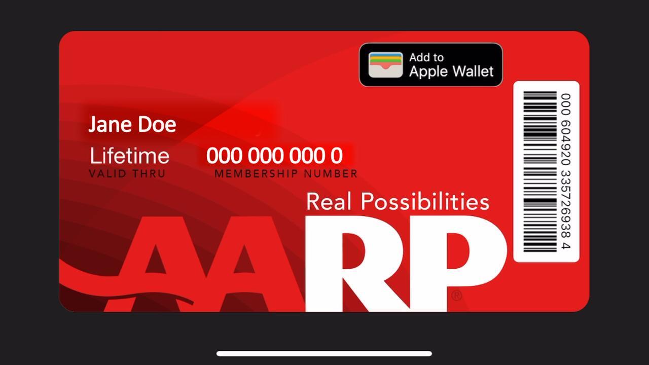 Aarp Insurance Card Sample