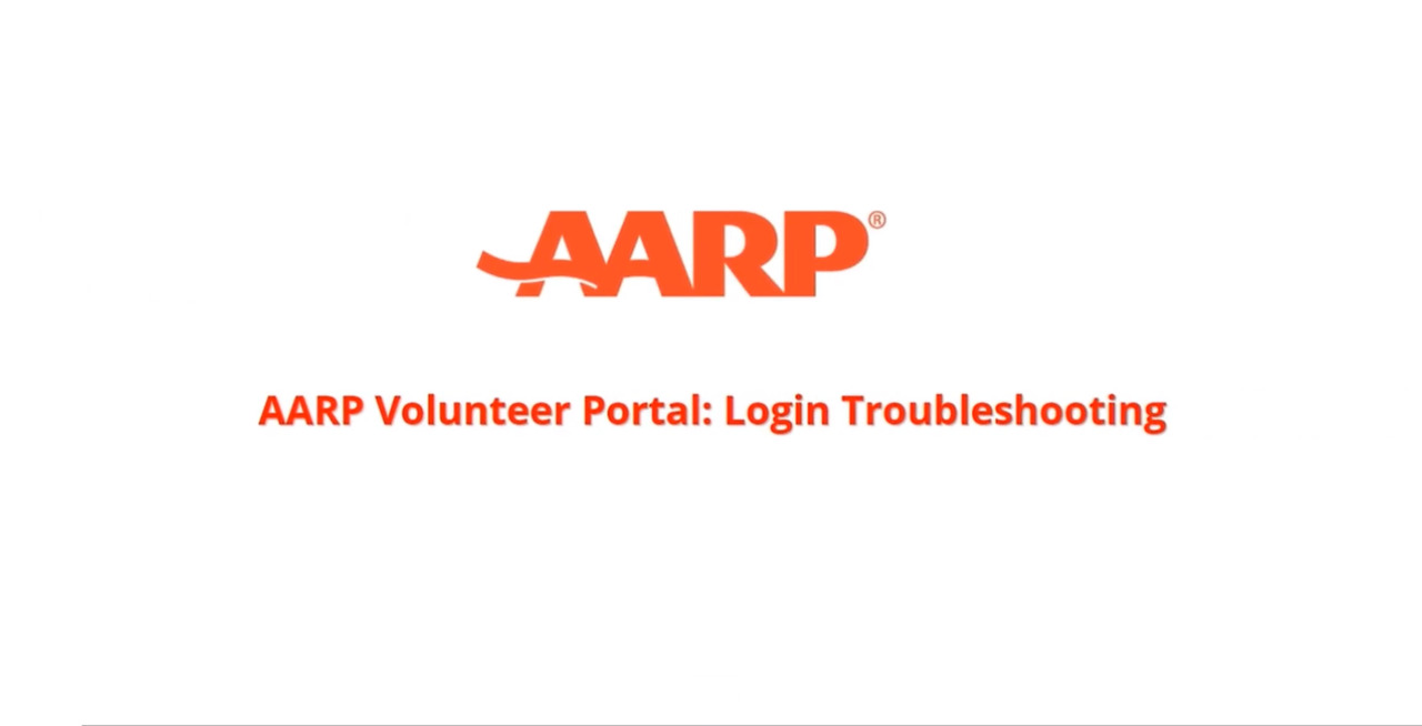 Aarp Volunteer Portal Login