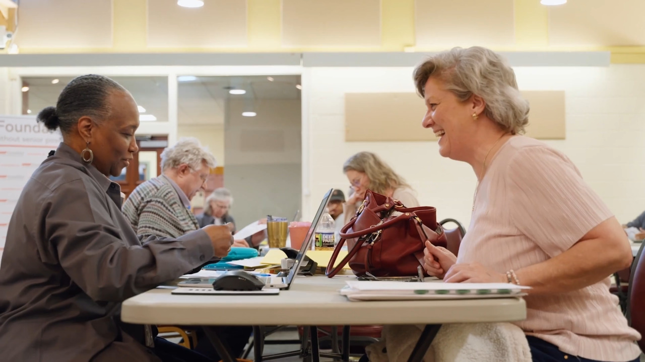 Up close and personal with tax-aide volunteers