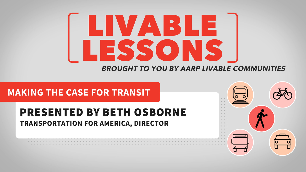 Making the case for transit: beth osborne