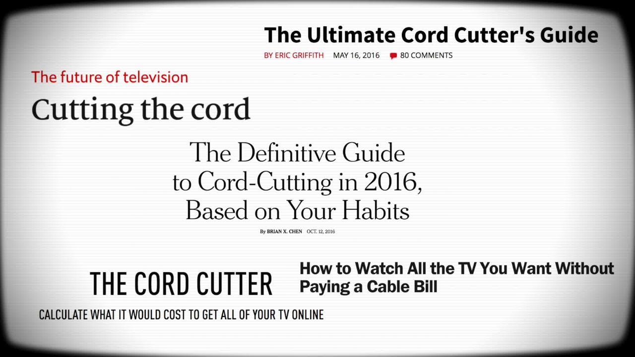 The Ultimate Cord Cutting Guide