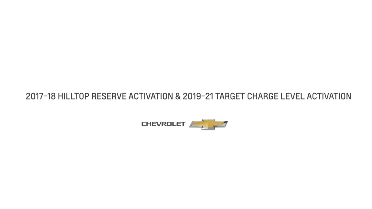 Chevy bolt store target charge level