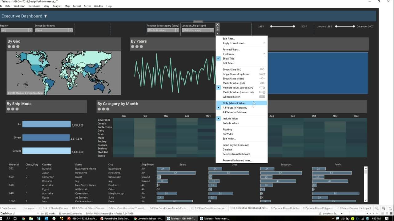 Video thumbnail for Best Practices for Dashboard Performance