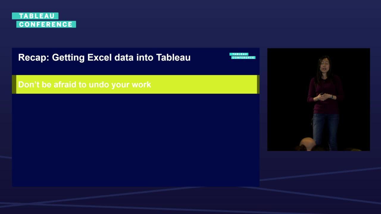 Video thumbnail for How to "Excel" with Tableau