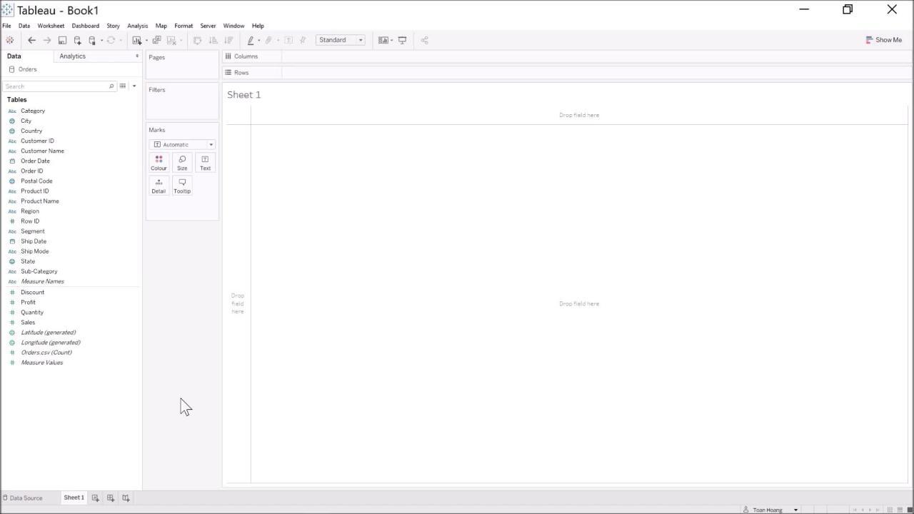 Video thumbnail for Drawing Data Visualisations in Tableau