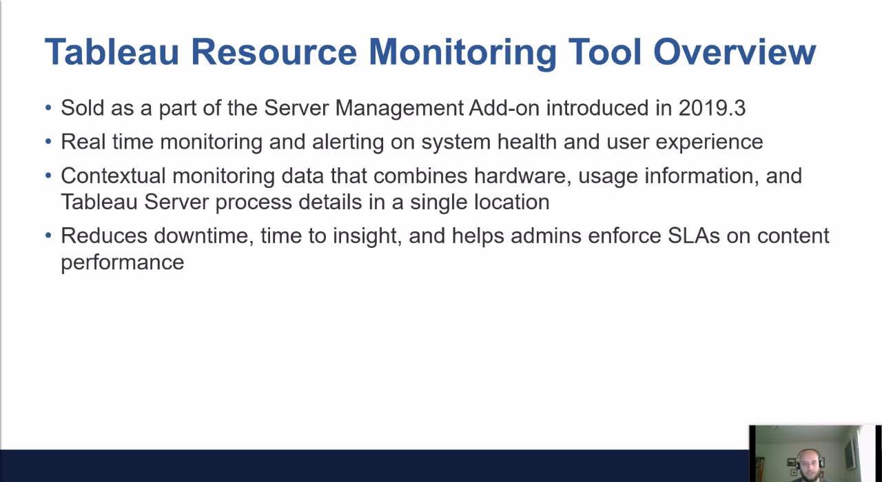 Tableau Server Monitoring