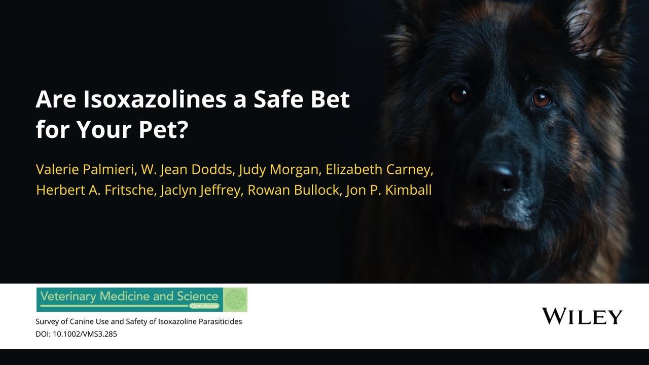 Survey of canine use and safety of isoxazoline parasiticides Palmieri 2020 Veterinary Medicine and Science Wiley Online Library