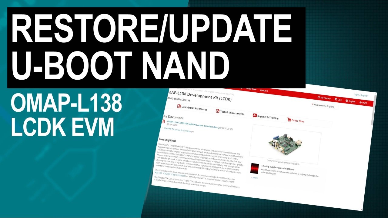 TMDSLCDK138 Development kit | TI.com