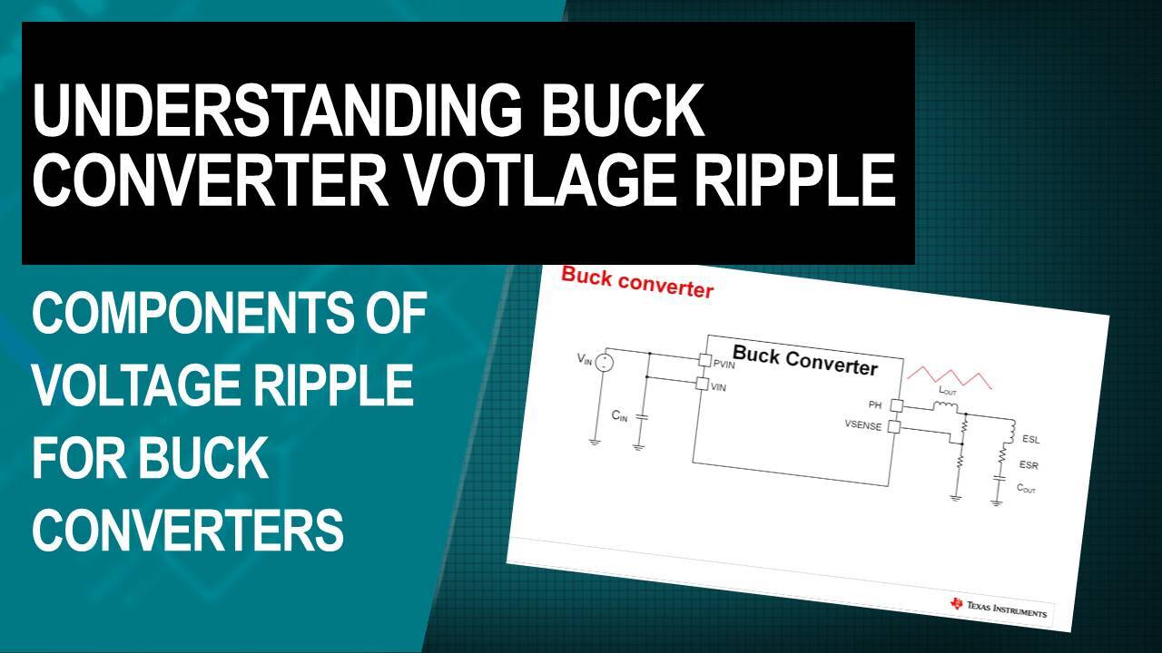 Understanding space-grade buck converter voltage ripple
