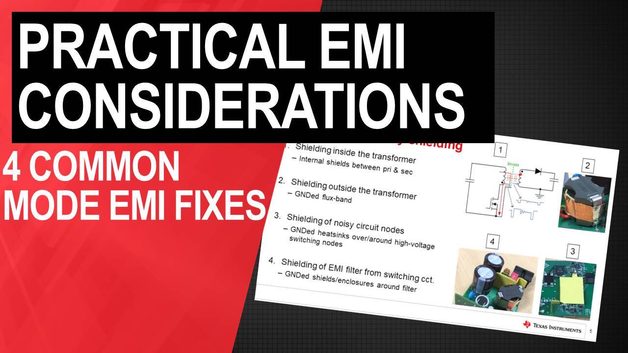 Practical EMI Considerations for Low-Power AC/DC Supplies: Common-Mode EMI  Mitigation