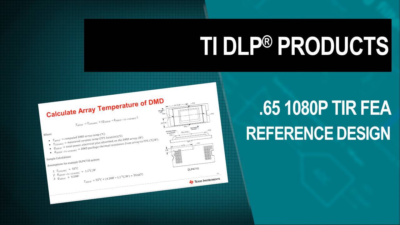 Dlp Products 65 1080p Tir Fea Reference Design Ti Com Video