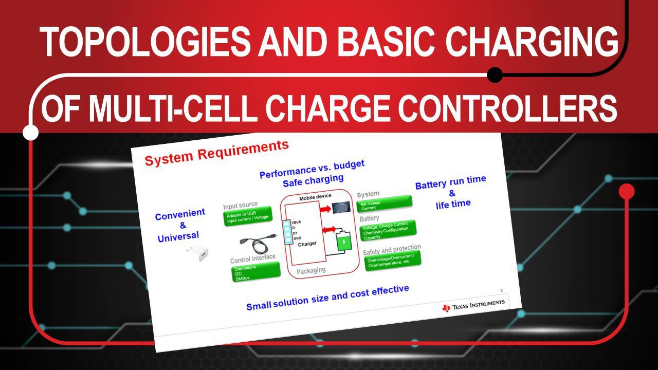 Hybrid boost and DC architecture of multi-cell chargers | Video | TI.com