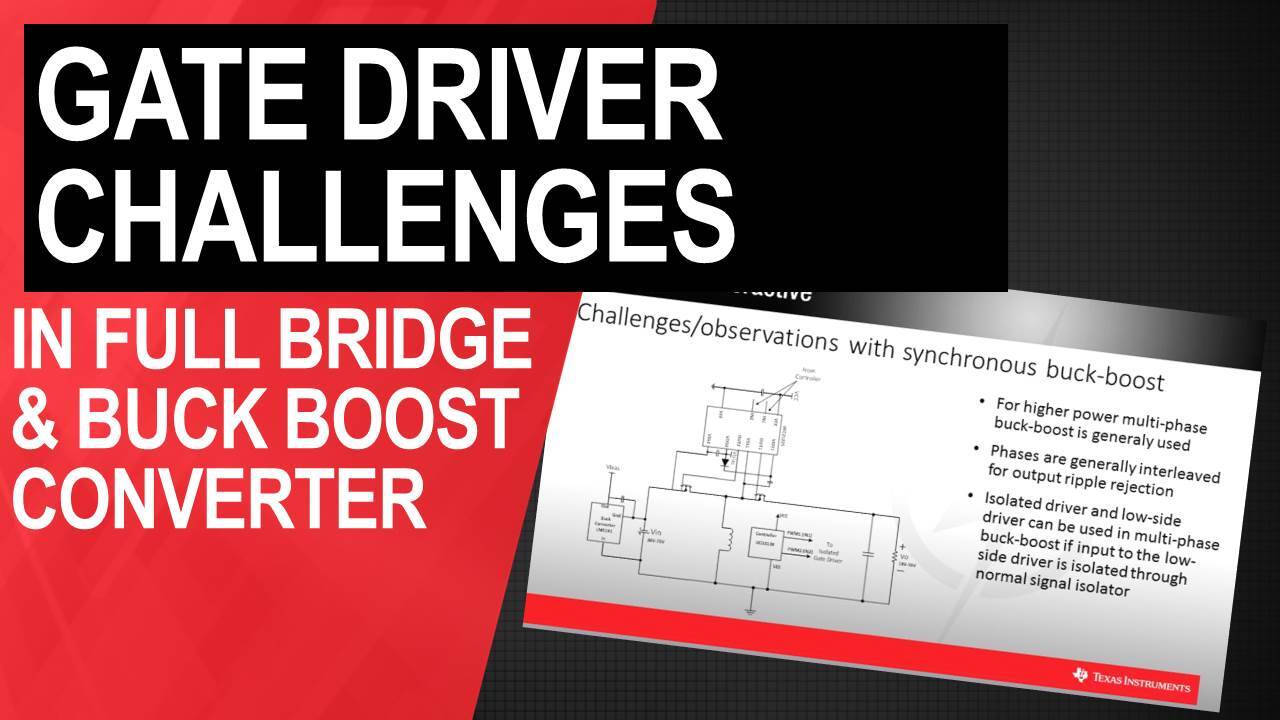 Resolving high voltage gate driver challenges in wide VIN_VOUT converters