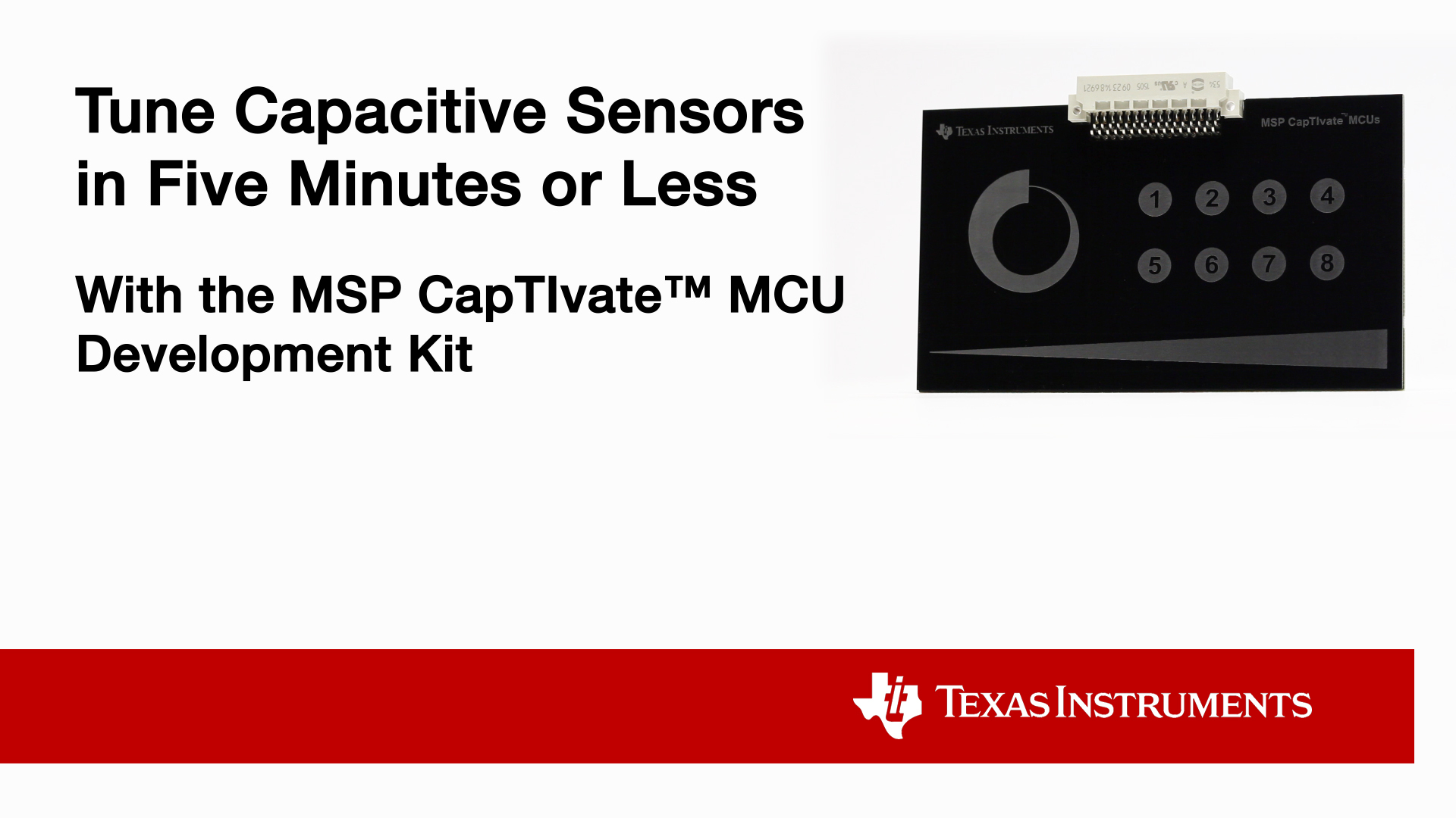 MSP430TM MCU の設計と開発 | TI.com MSP430TM MCU の設計と開発 | TI.com
