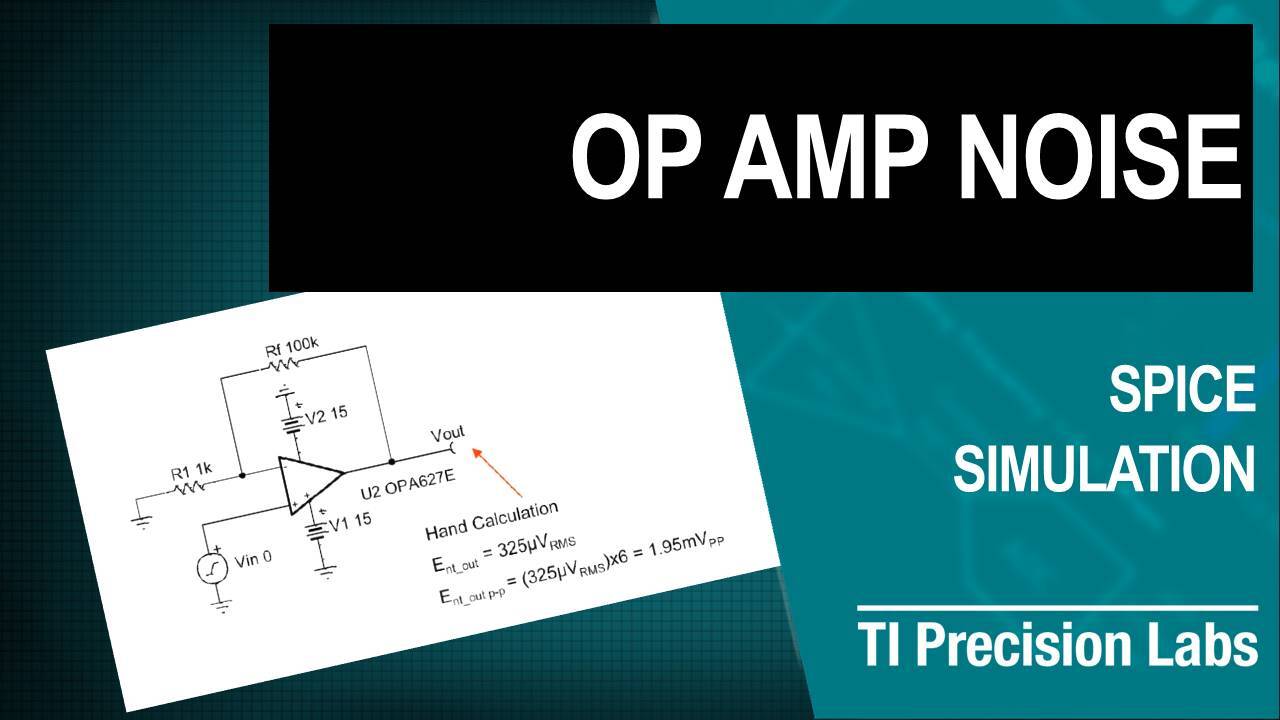 Noise spice simulation | Video | TI.com