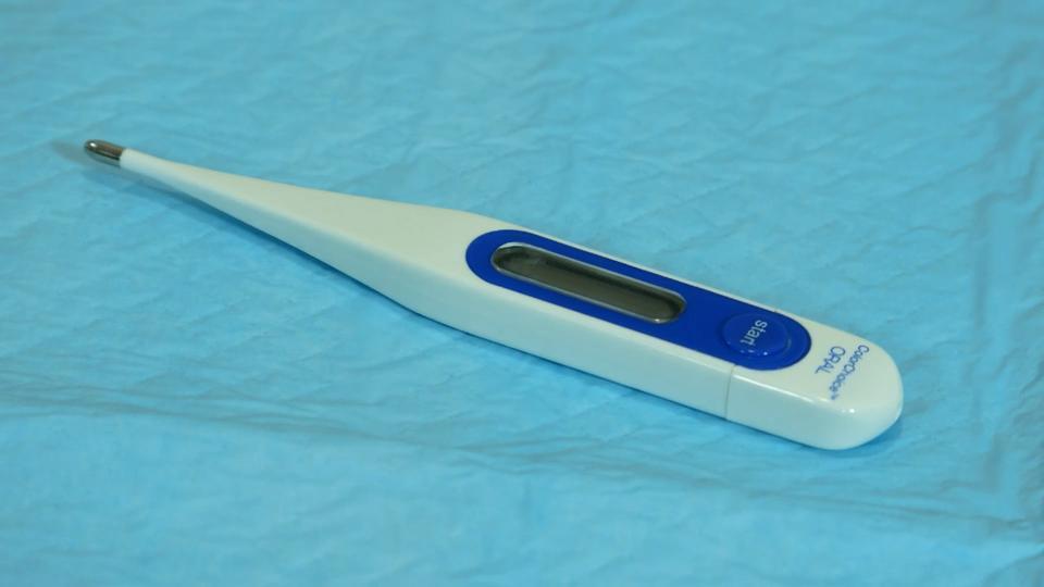 L'aisselle médicale orale durables mercure Thermomètre de verre