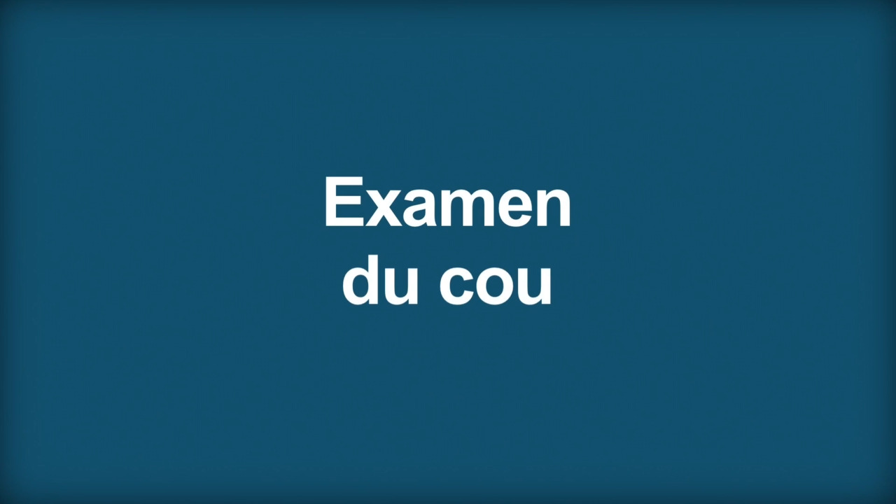Comment examiner le dos