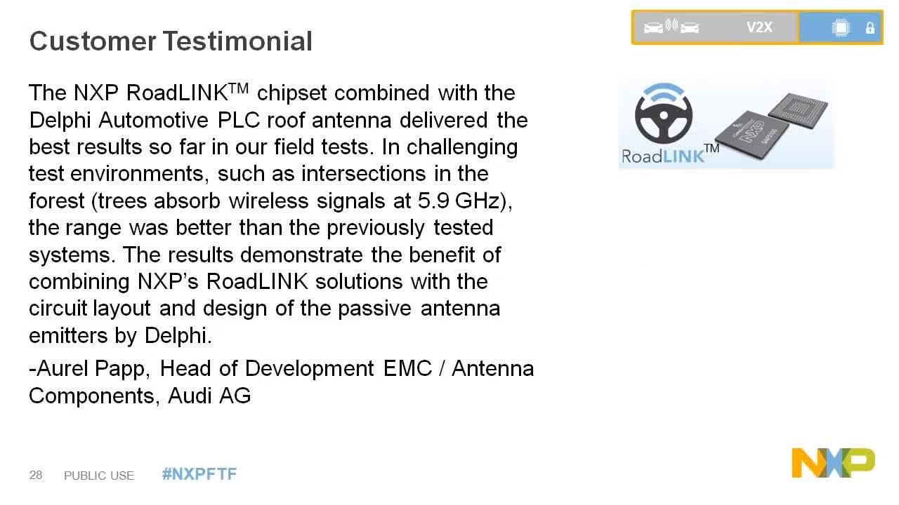 DSRC Trainings | NXP Semiconductors