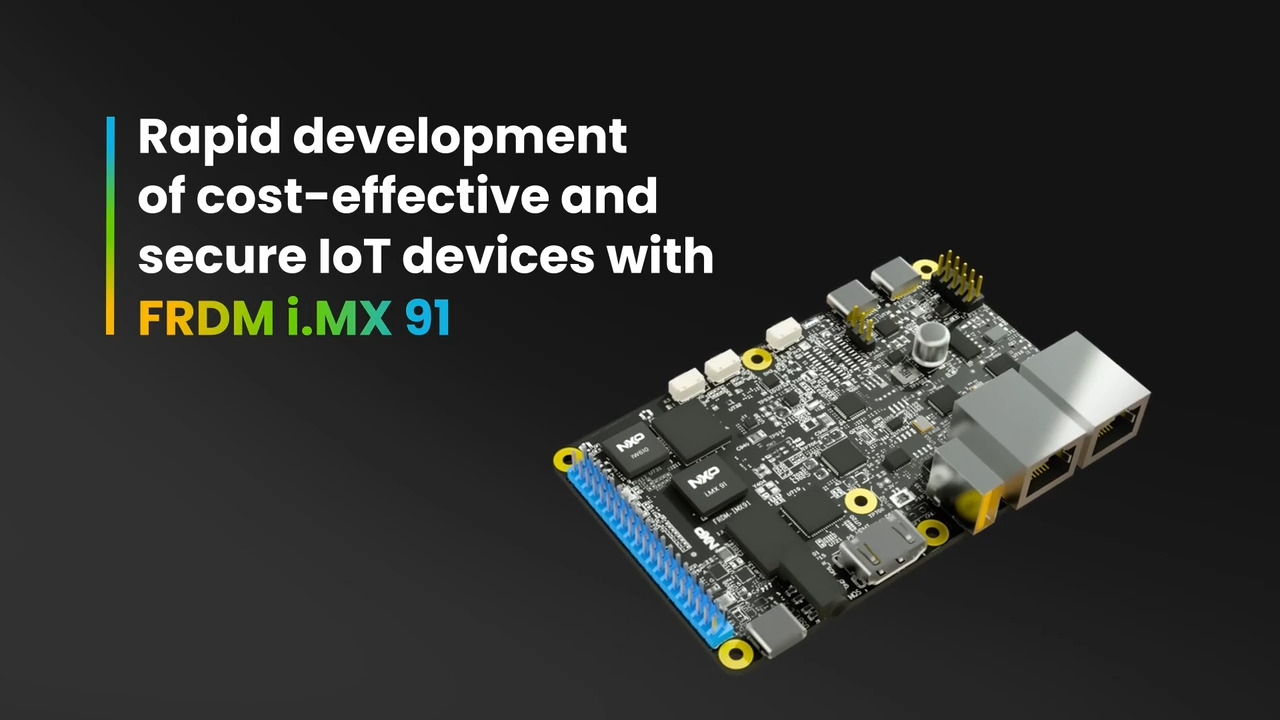 FRDM i.MX 91 Development Board | NXP Semiconductors