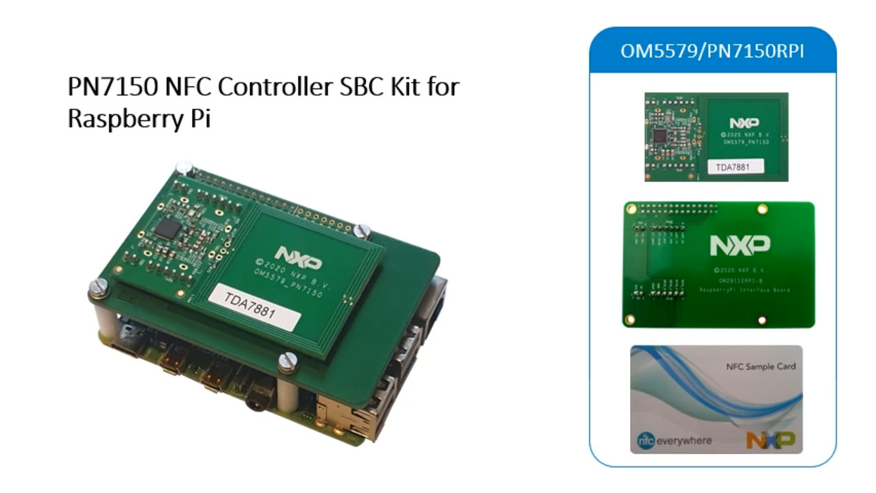 OM27160, Development Kits for PN7160 Plug'n Play NFC Controller