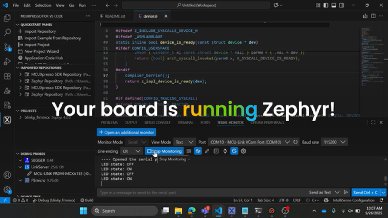 2026 Is On Track to Be a Pivotal Year for Zephyr | NXP Semiconductors