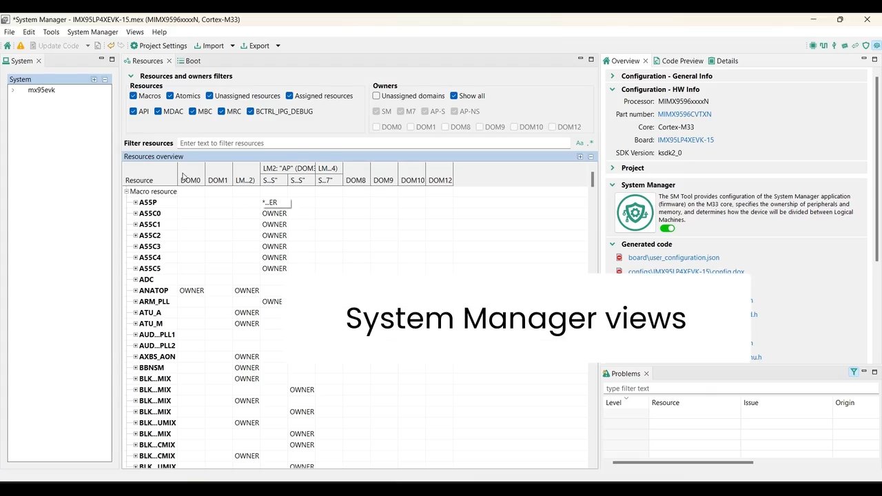 System Manager Configuration Tool | NXP 半导体