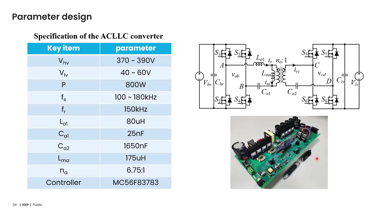 800W Bidirectional DC-DC Conversion Solution Based on Programable