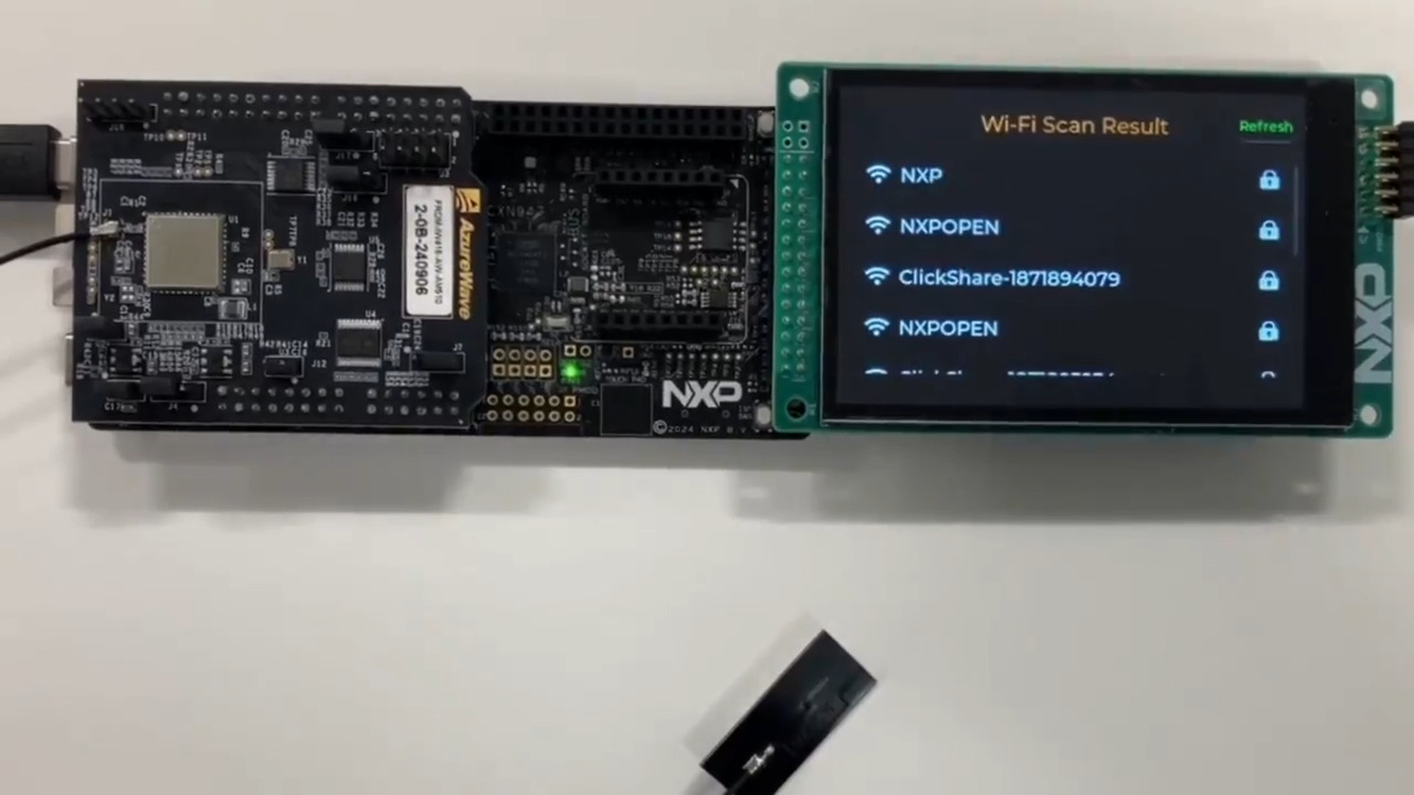Seamless Connectivity: Wi-Fi Touchscreen LCD Demo with the MCX N