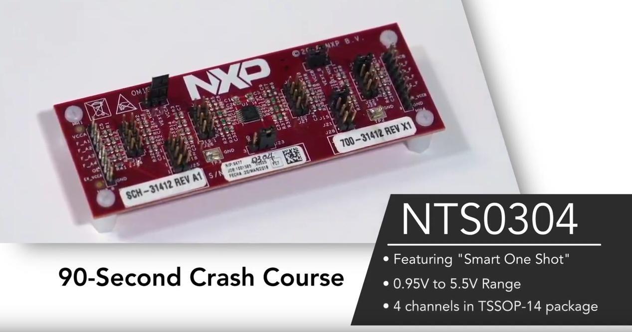 NTS0304E: 4-bit dual supply translating transceiver | NXP Semiconductors