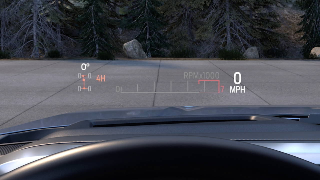 Video 6469 Super Duty Head-Up Display