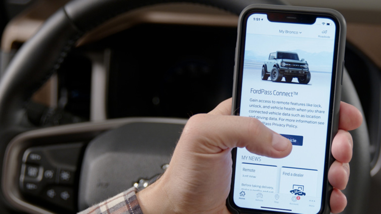 Add Your BRONCO™ To The FORDPASS™ App