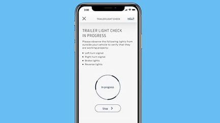 Fordpass CONNECT: F-150 Trailer Light Check