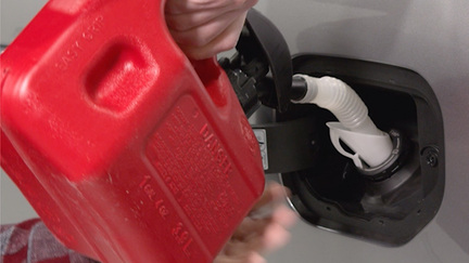 Filling Your Tank From A Gas Can