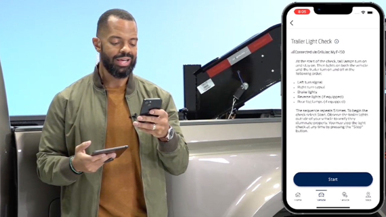 FORDPASS® Trailer Light Check