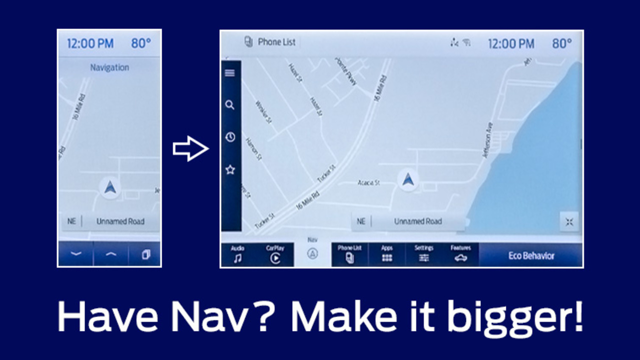Expanding Your Navigation Display 